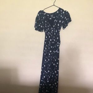 Stretchy faux wrap maternity dress from Target